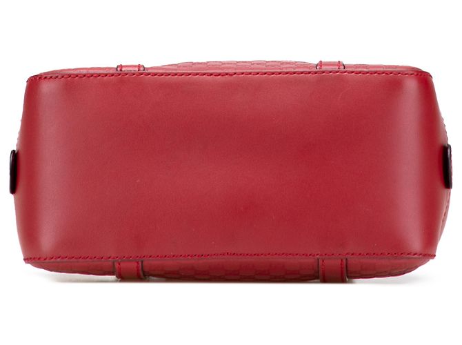 Borsa a tracolla piccola Bree Microguccissima rossa di Gucci Rosso - Ansicht 3