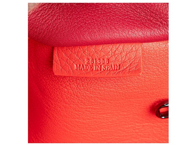 LOEWE Amazona 36 in suede arancione - vista 6