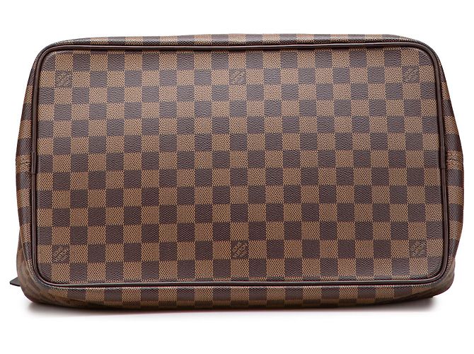 Louis Vuitton Marrone Damier Ebene Greenwich PM - vista 3