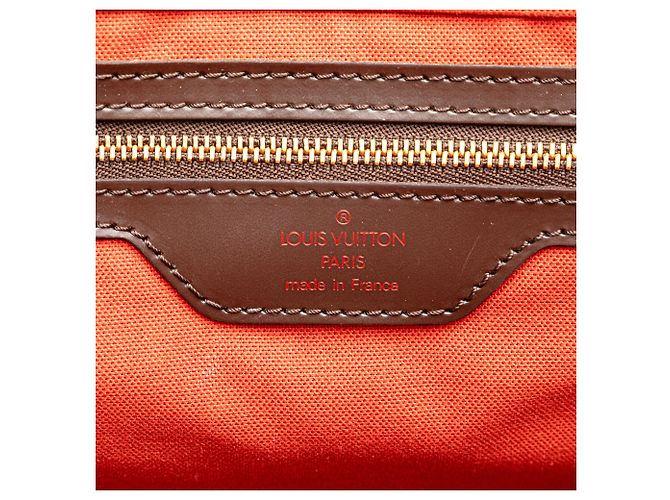 Louis Vuitton Marrone Damier Ebene Greenwich PM - vista 6