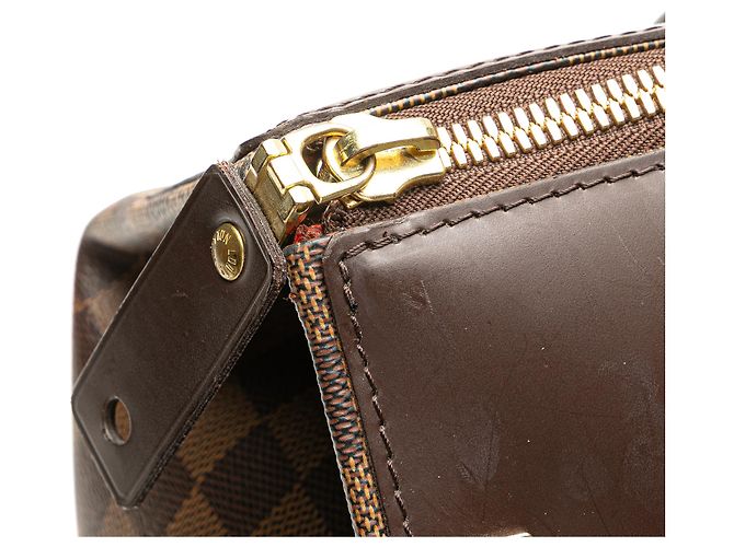 Louis Vuitton Marrone Damier Ebene Greenwich PM - vista 8