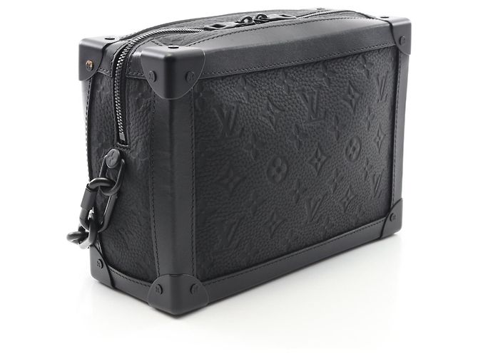 Borsa a Spalla Soft Trunk Louis Vuitton Nero - vista 2
