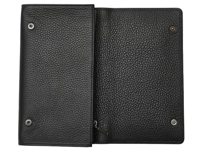 Alfred Dunhill Portafoglio lungo in pelle con logo Dunhill - vista 7