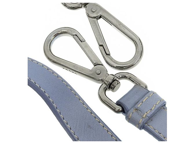 Borsa 2WAY in pelle nappa antica Prada BN2321 Blu Blu chiaro - vista 8