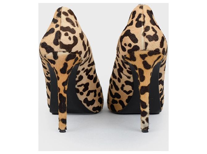 Le Silla Absatzschuhe Leopardenmuster Leder 40 Leopardenprint - Ansicht 4