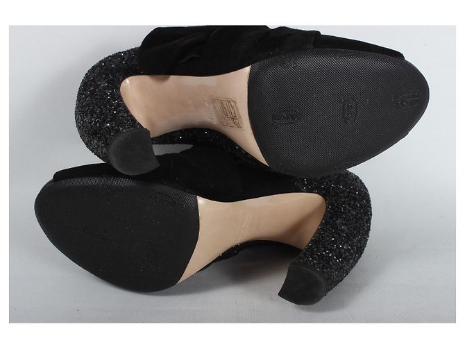 Botines de tacón Miu Miu Negro - vista 12