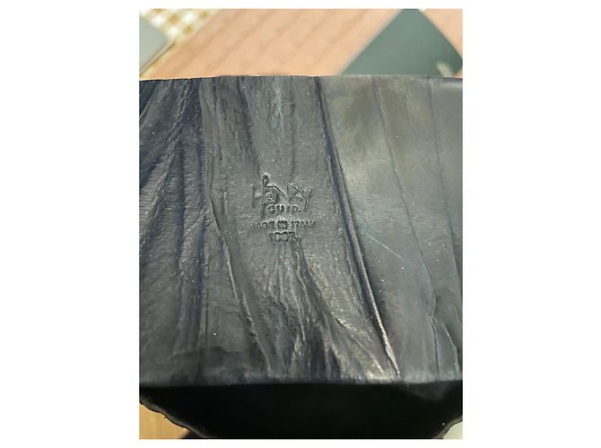 Borsa a mano Henry Béguelin Milos Marrone e Blu Scuro Pelliccia Marrone scuro - vista 6
