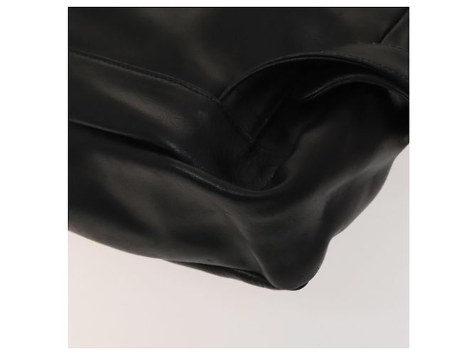 Zaino in pelle nero e oro Gianni Versace Auth BA3548 D'oro - vista 17