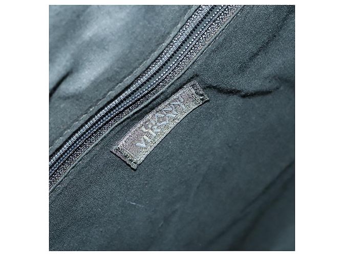 Zaino in pelle nero e oro Gianni Versace Auth BA3548 D'oro - vista 20