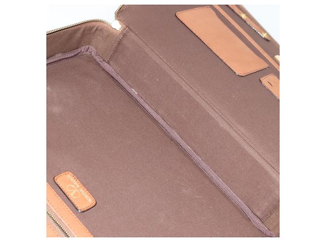 VALENTINO Borsa a mano in pelle 2 in 1 Marrone Oro Auth bs27369 D'oro - vista 11