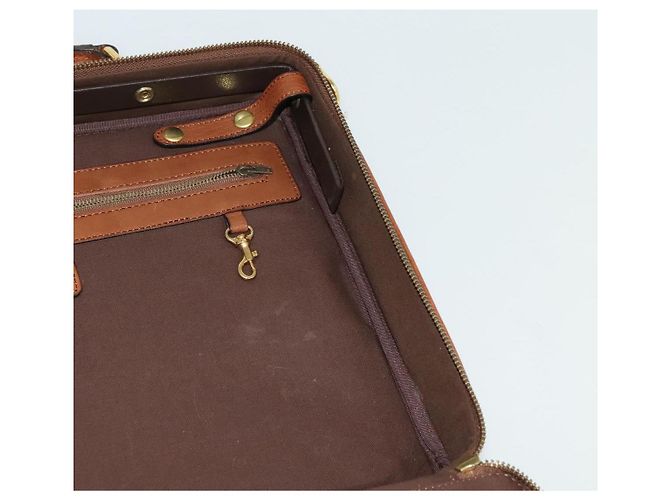 VALENTINO Borsa a mano in pelle 2 in 1 Marrone Oro Auth bs27369 D'oro - vista 18
