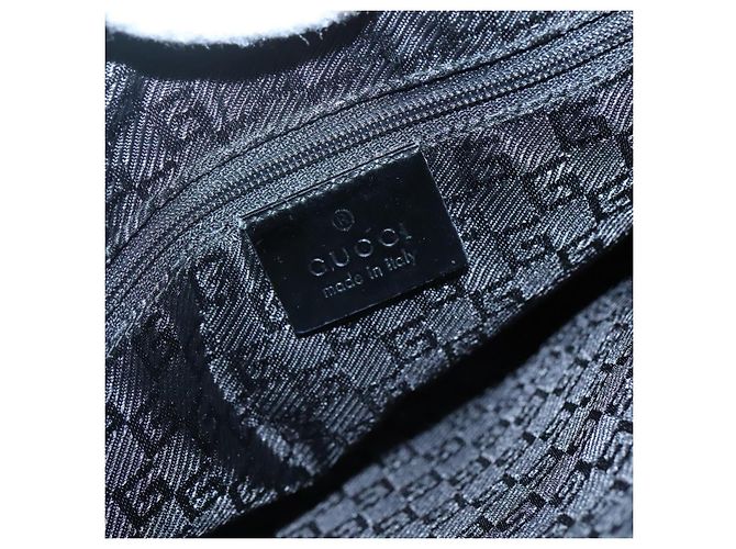 Sac à main GUCCI en toile beige doré 000 0855 Auth ti3315 - vue 17