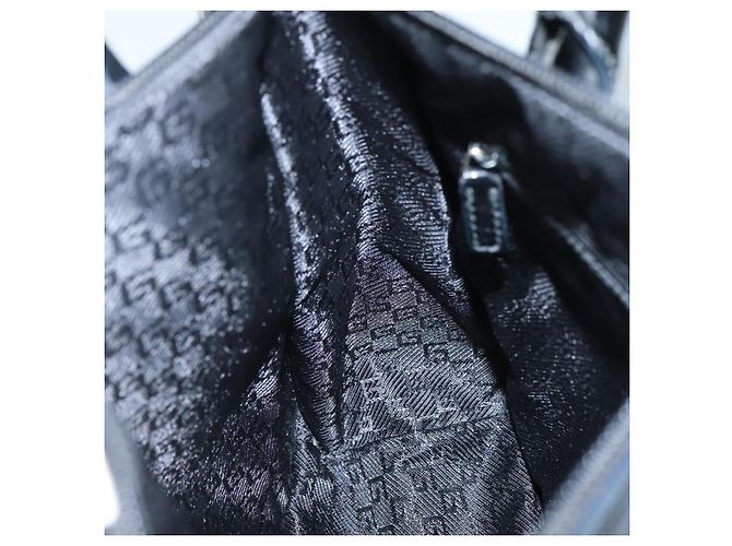 Sac à main GUCCI en toile beige doré 000 0855 Auth ti3315 - vue 19
