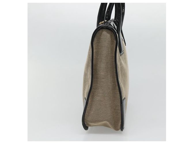 Sac à main GUCCI en toile beige doré 000 0855 Auth ti3315 - vue 3