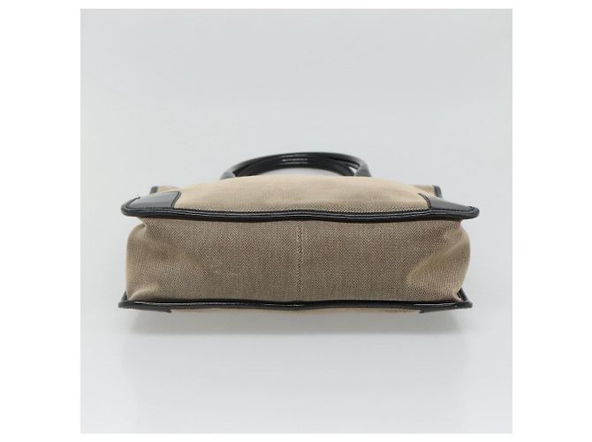 Sac à main GUCCI en toile beige doré 000 0855 Auth ti3315 - vue 5