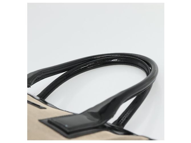 Sac à main GUCCI en toile beige doré 000 0855 Auth ti3315 - vue 8