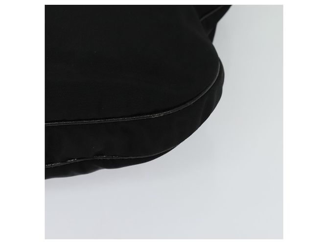 Borsa a Spalla GUCCI in Nylon Pelle Nera Argento 001 3307 Auth bs27066 Nero - vista 14