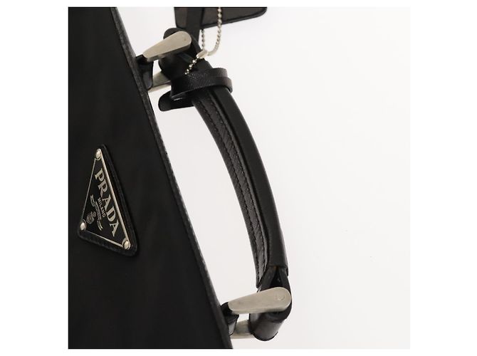PRADA Funda para prendas de nylon negro Auth bs27437 - vista 14