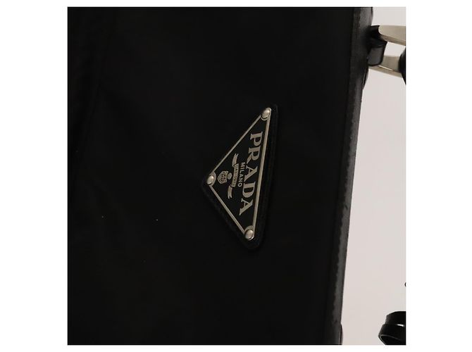 PRADA Funda para prendas de nylon negro Auth bs27437 - vista 19