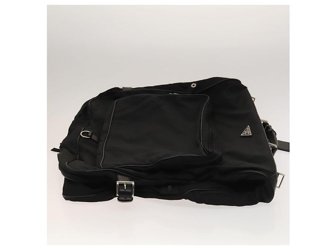 PRADA Funda para prendas de nylon negro Auth bs27437 - vista 3