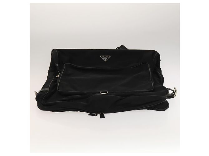 PRADA Funda para prendas de nylon negro Auth bs27437 - vista 5