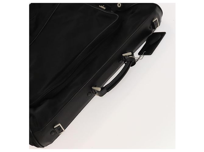 PRADA Funda para prendas de nylon negro Auth bs27437 - vista 6