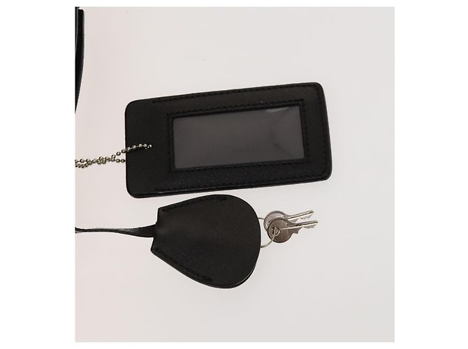 PRADA Funda para prendas de nylon negro Auth bs27437 - vista 8