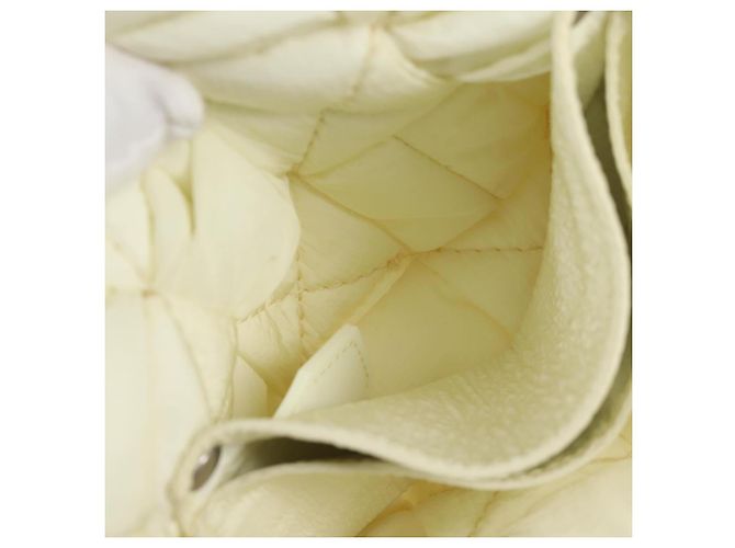 Autre Marque BORSO A SPALLA INTRECCIATO IN NYLON BIANCO AUTH 131085M - vista 22