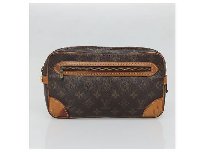 LOUIS VUITTON Borsa Clutch Monogram 3Set LV Auth bs27528 Monogramma - vista 2