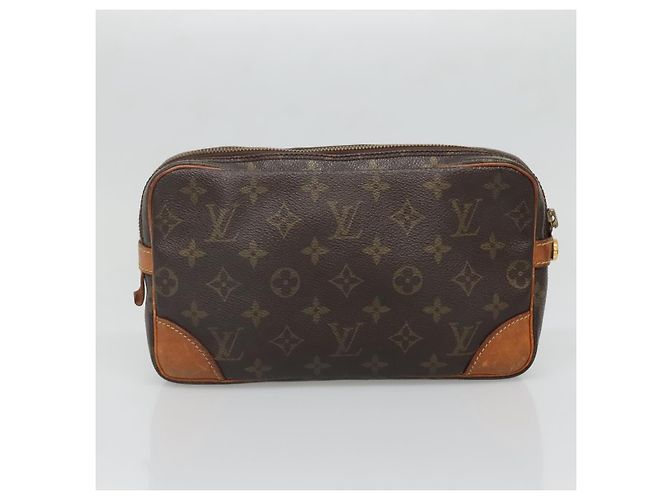 LOUIS VUITTON Borsa Clutch Monogram 3Set LV Auth bs27528 Monogramma - vista 3