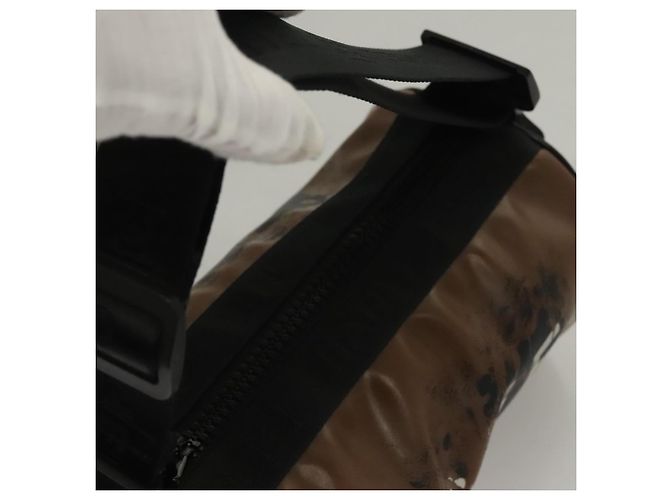 Borsa a Spalla CHANEL PVC Nera CC Auth bs27803 Nero - vista 6