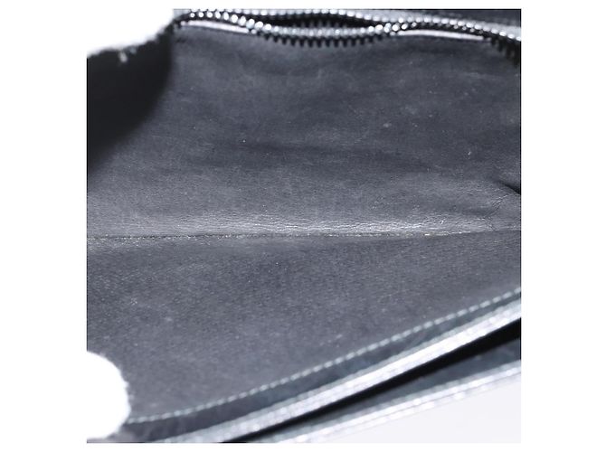 Borsa a spalla in pelle nera e oro della linea Sherry di GUCCI Auth ep9327 Nero D'oro - vista 10