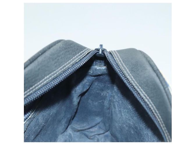 Borsa a Spalla GUCCI GG Plus Supreme PVC Blu Navy Oro Auth BA3799 D'oro - vista 19