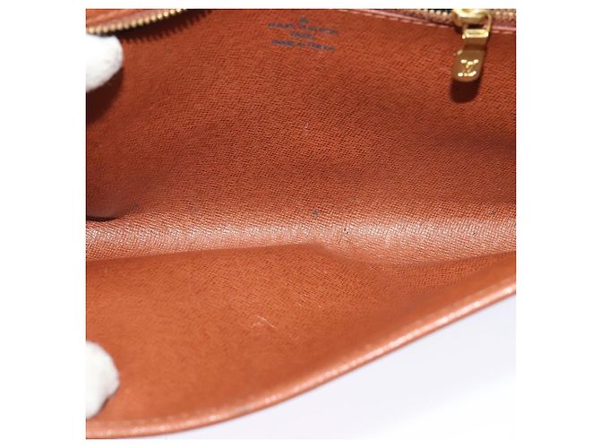LOUIS VUITTON Borsa a Spalla Monogram Bordeaux 24 M51798 LV Auth ep9509 Monogramma - vista 10