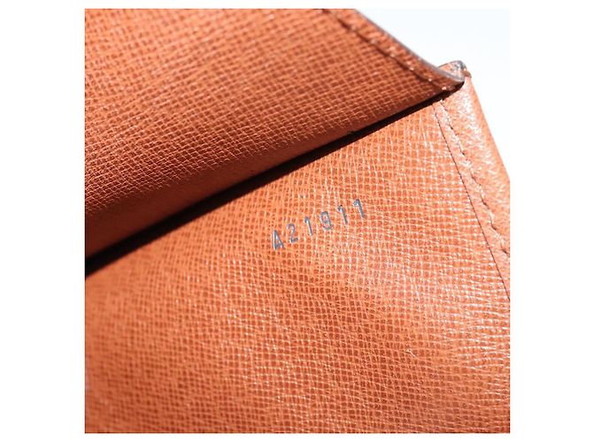 LOUIS VUITTON Borsa a Spalla Monogram Bordeaux 24 M51798 LV Auth ep9509 Monogramma - vista 12