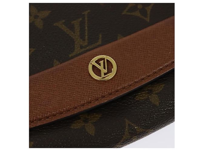LOUIS VUITTON Borsa a Spalla Monogram Bordeaux 24 M51798 LV Auth ep9509 Monogramma - vista 18
