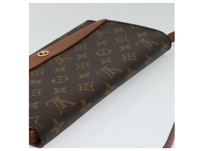 LOUIS VUITTON Borsa a Spalla Monogram Bordeaux 24 M51798 LV Auth ep9509 Monogramma - vista 6