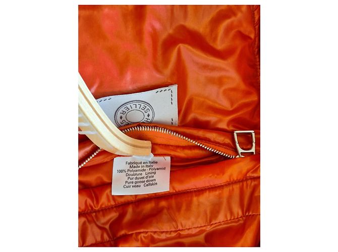 Hermès Giacche Arancione - vista 7