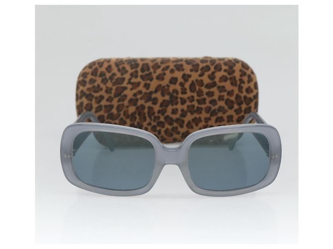 Autre Marque Gafas de sol de plástico gris Auth bs27225 de BOTTEGA VENETA Castaño - vista 11