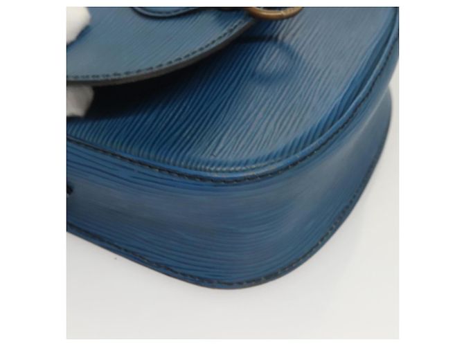 LOUIS VUITTON Borsa a Spalla Epi Saint Cloud PM Blu M52195 LV Auth ep9356 - vista 14