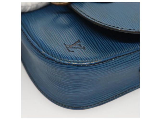 LOUIS VUITTON Borsa a Spalla Epi Saint Cloud PM Blu M52195 LV Auth ep9356 - vista 15