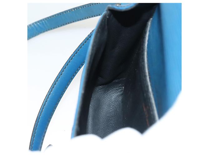 LOUIS VUITTON Borsa a Spalla Epi Saint Cloud PM Blu M52195 LV Auth ep9356 - vista 21