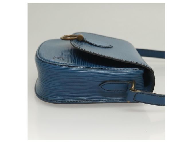 LOUIS VUITTON Borsa a Spalla Epi Saint Cloud PM Blu M52195 LV Auth ep9356 - vista 3