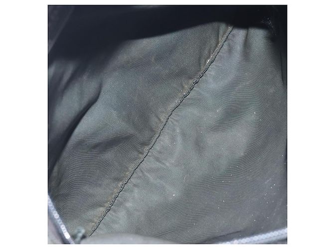 Borsa a Spalla PRADA in Nylon Nero Argento Autentica mr1401 - vista 11