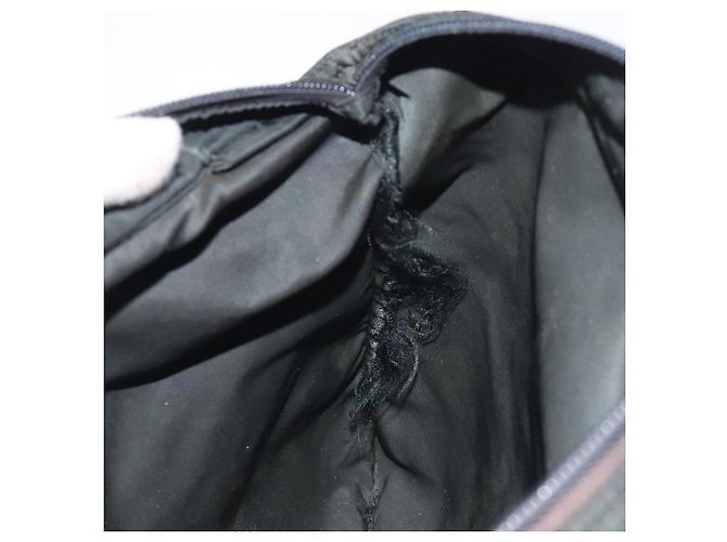 Borsa a Spalla PRADA in Nylon Nero Argento Autentica mr1401 - vista 20