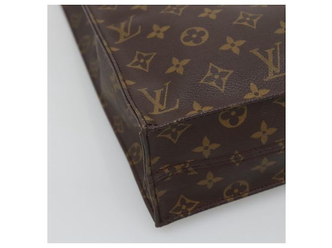 LOUIS VUITTON Borsa Sac Plat Monogram M51140 LV Auth 128308 Monogramma - vista 14