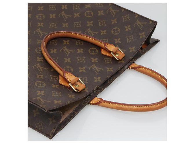 LOUIS VUITTON Borsa Sac Plat Monogram M51140 LV Auth 128308 Monogramma - vista 6
