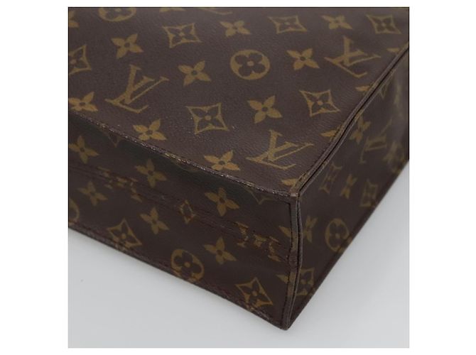 LOUIS VUITTON Borsa Sac Plat Monogram M51140 LV Auth 128308 Monogramma - vista 9