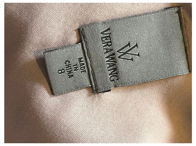 Vera Wang Abito da sera malva in tulle e paillettes Rosa - vista 7