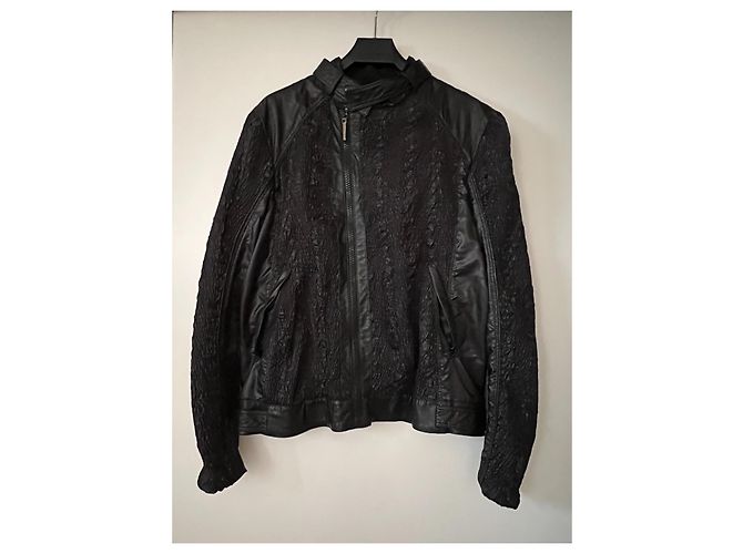 Giacca a vento Roberto Cavalli nera da uomo Nero - vista 2